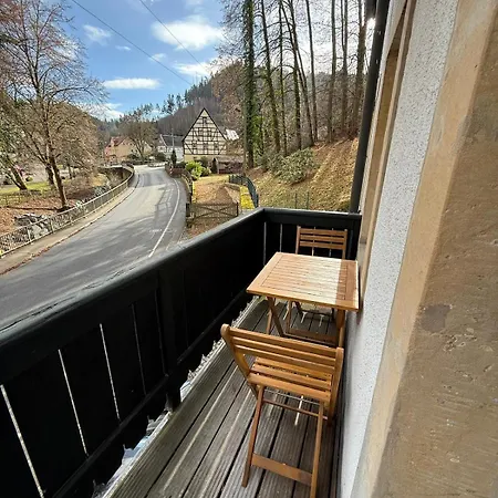 Kathy - Moderne, Stilvolle Mit Balkon, Sauna Und Kostenlosem Parkplatz Im Schoenen Elbsandsteingebirge Appartement *