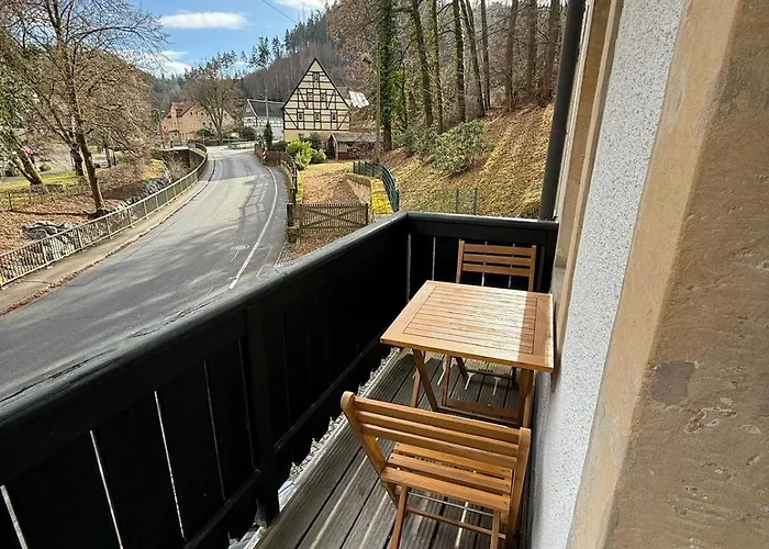 Kathy - Moderne, Stilvolle Mit Balkon, Sauna Und Kostenlosem Parkplatz Im Schoenen Elbsandsteingebirge Apartmán *